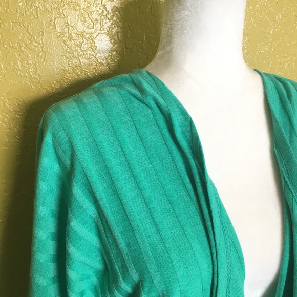 Lularoe Cardigan Green Size Small - Picture 2 of 4
